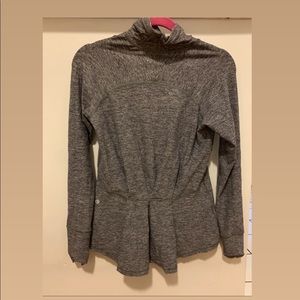 LuluLemon Compression Long Sleeve Grey Shirt Size4